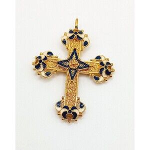 1970s Vintage Avon Smithsonian Cross Pendant